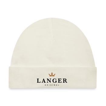 Langer - Baby Premium Organic Mütze - Naturweiß - Vorne