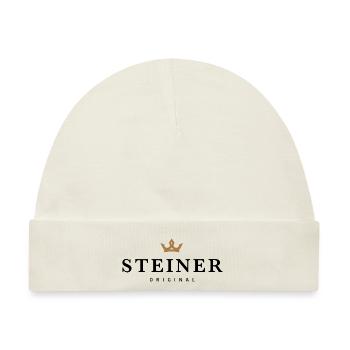 Steiner - Baby Premium Organic Mütze - Naturweiß - Vorne