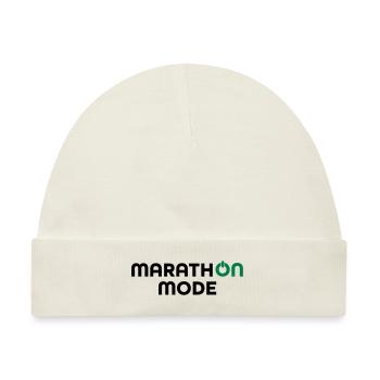 Marathon - Baby Premium Organic Mütze - Naturweiß - Vorne