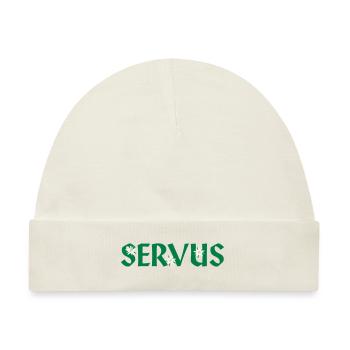 Servus - Baby Premium Organic Mütze - Naturweiß - Vorne