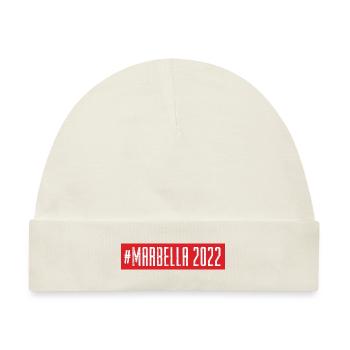 Marbella 2022 - Baby Premium Organic Mütze - Naturweiß - Vorne