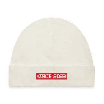 Zrce 2023 - Baby Premium Organic Mütze - Naturweiß - Vorne