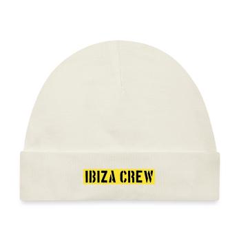 Ibiza Crew - Baby Premium Organic Mütze - Naturweiß - Vorne
