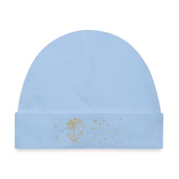 Träume groß - Baby Premium Organic Mütze - Hellblau - Vorne
