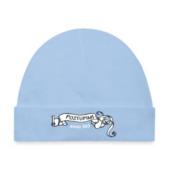 POZTUPIMI ANNO 993 - Baby Premium Organic Mütze - Hellblau - Vorne