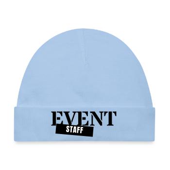 Event Staff - Crew Personal Veranstaltung Team - Baby Premium Organic Mütze - Hellblau - Vorne