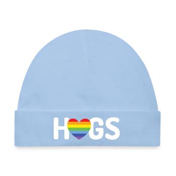 LGBT-Umarmungen - Baby Premium Organic Mütze - Hellblau - Vorne