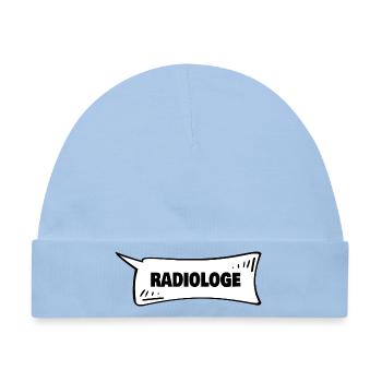Radiologe - Baby Premium Organic Mütze - Hellblau - Vorne
