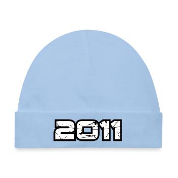 2011 - Baby Premium Organic Mütze - Hellblau - Vorne