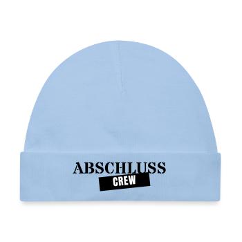 Abschluss Crew - Abschlussfahrt Jahrgang 2026 - Baby Premium Organic Mütze - Hellblau - Vorne