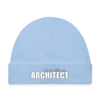 ARCHITECT - Baby Premium Organic Mütze - Hellblau - Vorne
