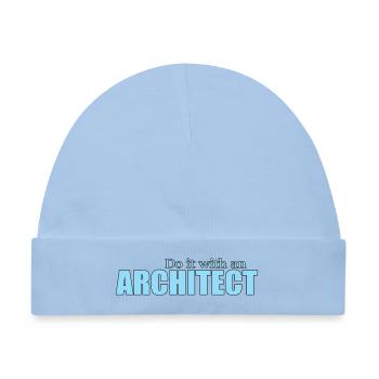 ARCHITECT - Baby Premium Organic Mütze - Hellblau - Vorne