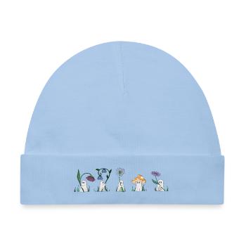 lovely ghosts - Baby Premium Organic Mütze - Hellblau - Vorne