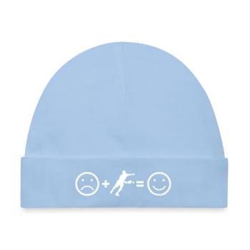 Pickleball Trainer Fans mit Pickleballspielerinnen - Baby Premium Organic Mütze - Hellblau - Vorne