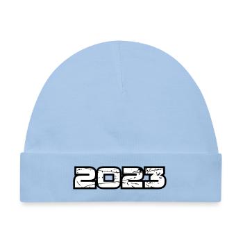 2023 - Baby Premium Organic Mütze - Hellblau - Vorne