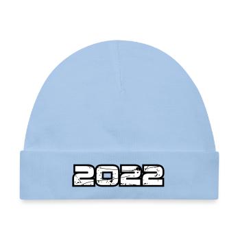 2022 - Baby Premium Organic Mütze - Hellblau - Vorne