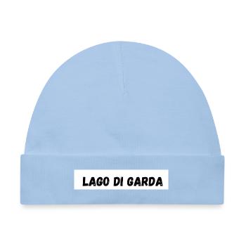 Lago di Garda Naturlandschaft Design - Baby Premium Organic Mütze - Hellblau - Vorne