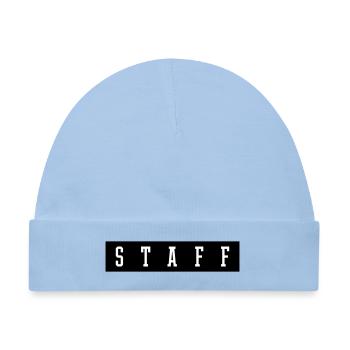 Staff - Baby Premium Organic Mütze - Hellblau - Vorne
