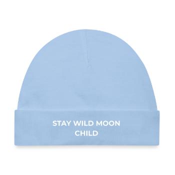 Himmelsmondphase Astronomie Mystik - Baby Premium Organic Mütze - Hellblau - Vorne