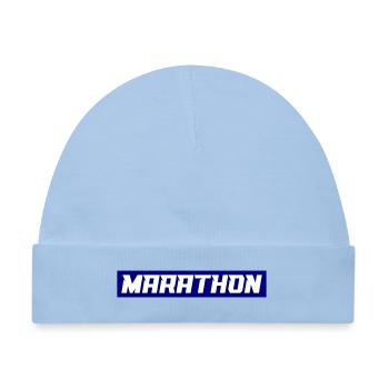 Marathon - Baby Premium Organic Mütze - Hellblau - Vorne