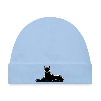 Wolf von Ichkeria 2024 - Baby Premium Organic Mütze - Hellblau - Vorne