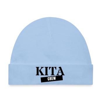 Kita Crew - Erzieherin Kindergarten Team Geschenk - Baby Premium Organic Mütze - Hellblau - Vorne