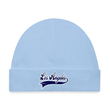 los angeles california - Baby Premium Organic Mütze - Hellblau - Vorne