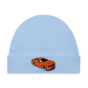 Sportwagen camaro - Baby Premium Organic Mütze - Hellblau - Vorne