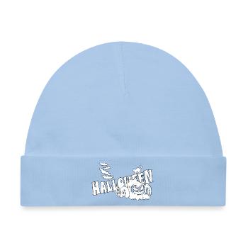 HALLOWEEN - Baby Premium Organic Mütze - Hellblau - Vorne