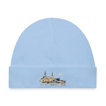 Dresden - Baby Premium Organic Mütze - Hellblau - Vorne