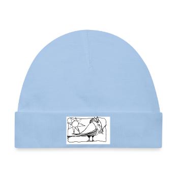 Alte Botschaft - Baby Premium Organic Mütze - Hellblau - Vorne