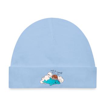 RELAX  - Baby Premium Organic Mütze - Hellblau - Vorne