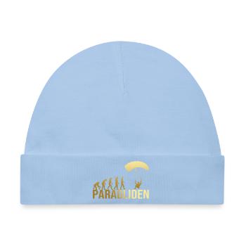 Evolution Paragliden - Baby Premium Organic Mütze - Hellblau - Vorne
