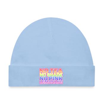 Kein Tee, kein Farbton, keine rosa Limonade (RPDR-Memes) - Baby Premium Organic Mütze - Hellblau - Vorne