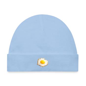 Spiegelei - Baby Premium Organic Mütze - Hellblau - Vorne