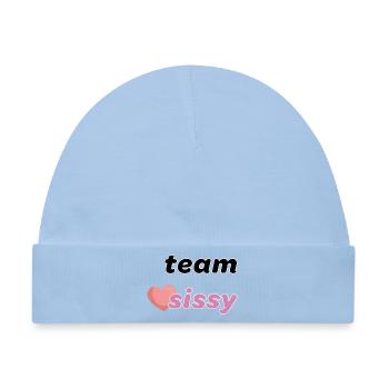 Team, Liebling, Liebling - Baby Premium Organic Mütze - Hellblau - Vorne