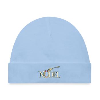 Nudelwort - Baby Premium Organic Mütze - Hellblau - Vorne