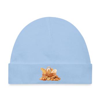 Brot Pain Bread - Baby Premium Organic Mütze - Hellblau - Vorne