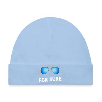 Sicher - Baby Premium Organic Mütze - Hellblau - Vorne