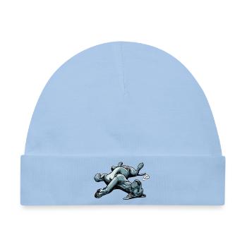 Deutsche Dogge Doggen Doggenbesitzer Doggenfan - Baby Premium Organic Mütze - Hellblau - Vorne