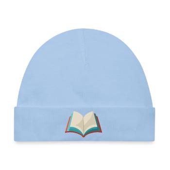 Open Book - Baby Premium Organic Mütze - Hellblau - Vorne