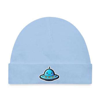 UFO - Baby Premium Organic Mütze - Hellblau - Vorne
