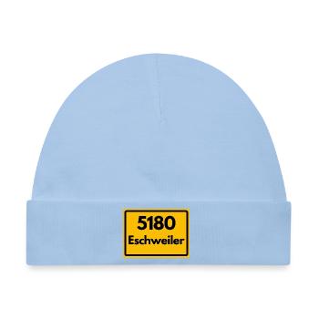 ALTE POSTLEITZAHL PLZ RETRO 5180 ESCHWEILER - Baby Premium Organic Mütze - Hellblau - Vorne