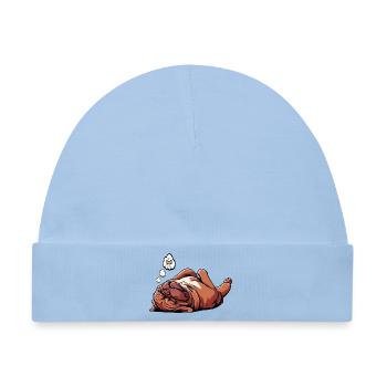 Bordeaux Dogge Bordeauxs Bordeaux Doggen besitzer - Baby Premium Organic Mütze - Hellblau - Vorne