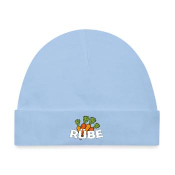 RÜBE - Baby Premium Organic Mütze - Hellblau - Vorne