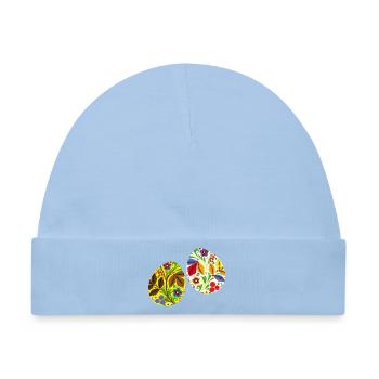 Ostereier  - Baby Premium Organic Mütze - Hellblau - Vorne