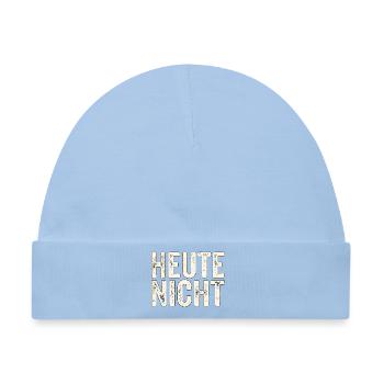 Heute Nicht - Baby Premium Organic Mütze - Hellblau - Vorne