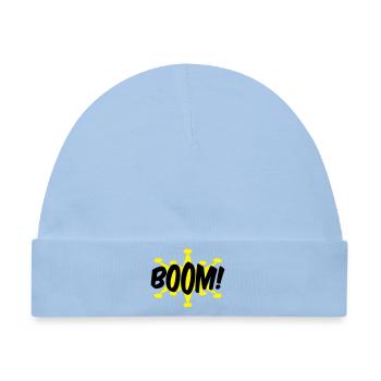 Boom - Baby Premium Organic Mütze - Hellblau - Vorne