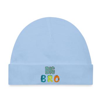 Großer Bruder - Big Bro - Baby Premium Organic Mütze - Hellblau - Vorne