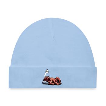 Bordeaux Dogge Bordeauxs Bordeaux Doggen besitzer - Baby Premium Organic Mütze - Hellblau - Vorne